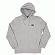 BASIC LOGO HOOD-GRY(white��)