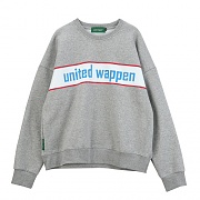 [������Ƽ�����] UNITEDWAPPEN BASIC OVERSIZE SWEATSHIRTS (GREY)