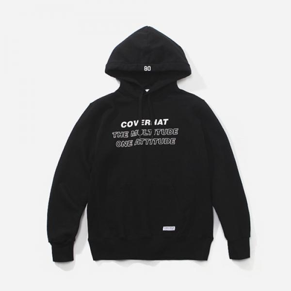 FW SPORTY HOODIE-BLACK