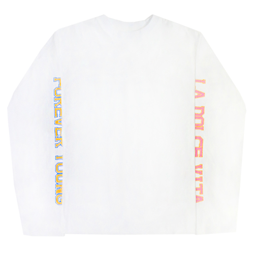 [NAMEOUT] [NAMEOUT X FEELENUFF] L/S TOP - WHITE ���̳��� ����Ƽ