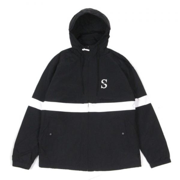 SPORT NYLON JACKET-BLACK
