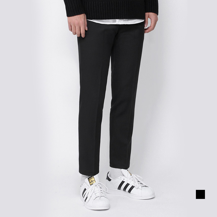 9�� Standard Fit Ankle Slacks