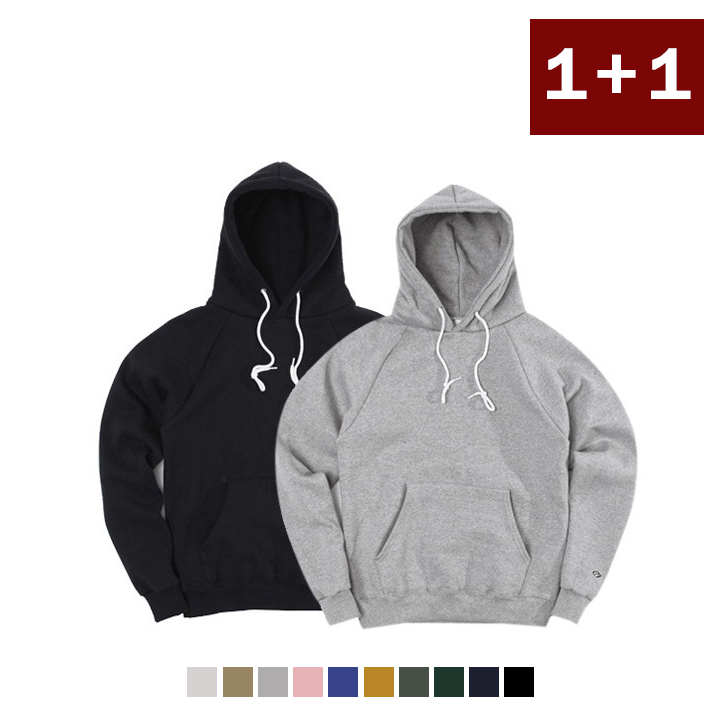 [1+1][���] 950g Tumble Hoodie