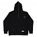 [ī�� �㿵�� ����]TRIPSHION AIRBALLOON HALF ZIPPER HOODIE - BLACK