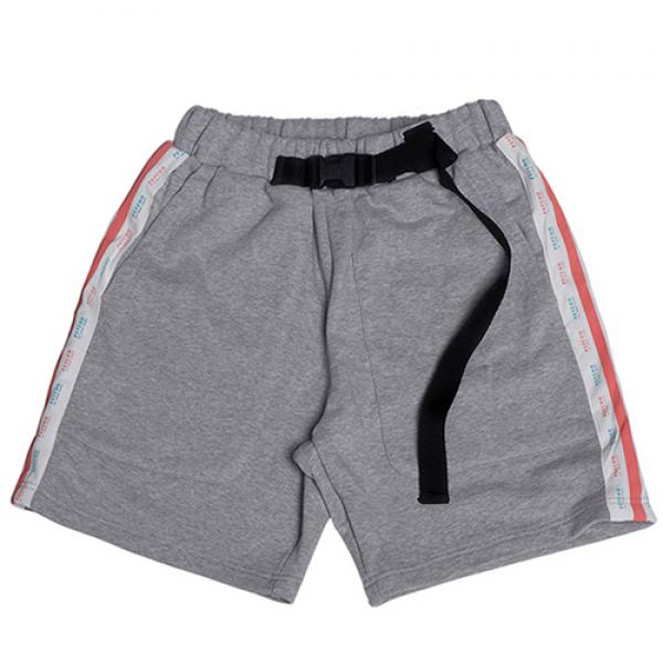 JERSEY 2/1 TAPE BANDING PANTS -GRAY