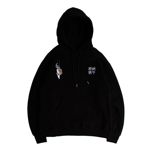 [ROMANTIC CROWN] �ܿ�ǳ�� HOODIE_BLACK