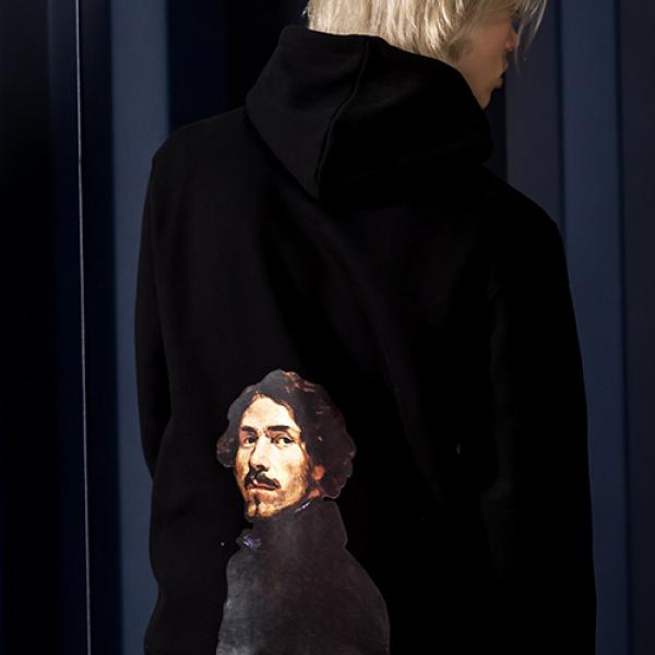 BARON PULLOVER HOODIE-BLACK