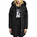(MK2003LP_291) ��ƿ�� �����е� LADIES STIRLING PARKA-BLACK (blk fur)