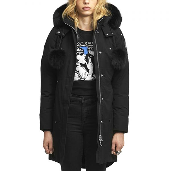 (MK2003LP_291) ��ƿ�� �����е� LADIES STIRLING PARKA-BLACK (blk fur)