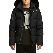 (�������) (MK2228M3Q_291) 2018 �������� �����е� MENS 3Q JACKET-BLACK (blk fur)