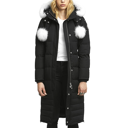 (�������) (MK4660LLP_290) 2018 ����ĳó�� ���� ���е� LADIES SASKATCHEWAN PARKA-BLACK (wht fur)