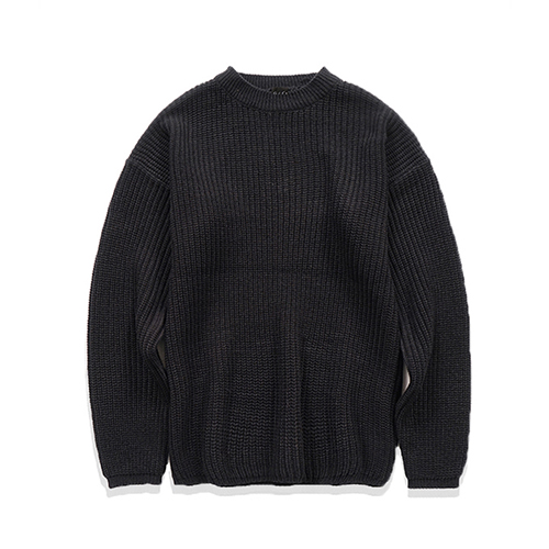 [���Ϲ��] (UNISEX) OVERSIZE SPECIAL KNIT (BLACK)