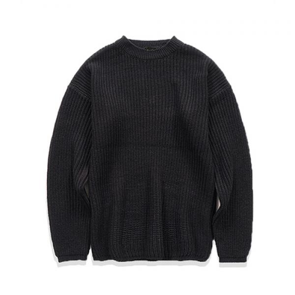 [���Ϲ��] (UNISEX) OVERSIZE SPECIAL KNIT (BLACK)