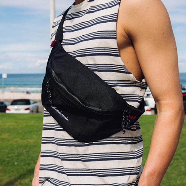 [�ξƵ�ξ�]ROIDESROIS - BOOM WAIST BAG (BLACK) ���� ���̽�Ʈ�� ����