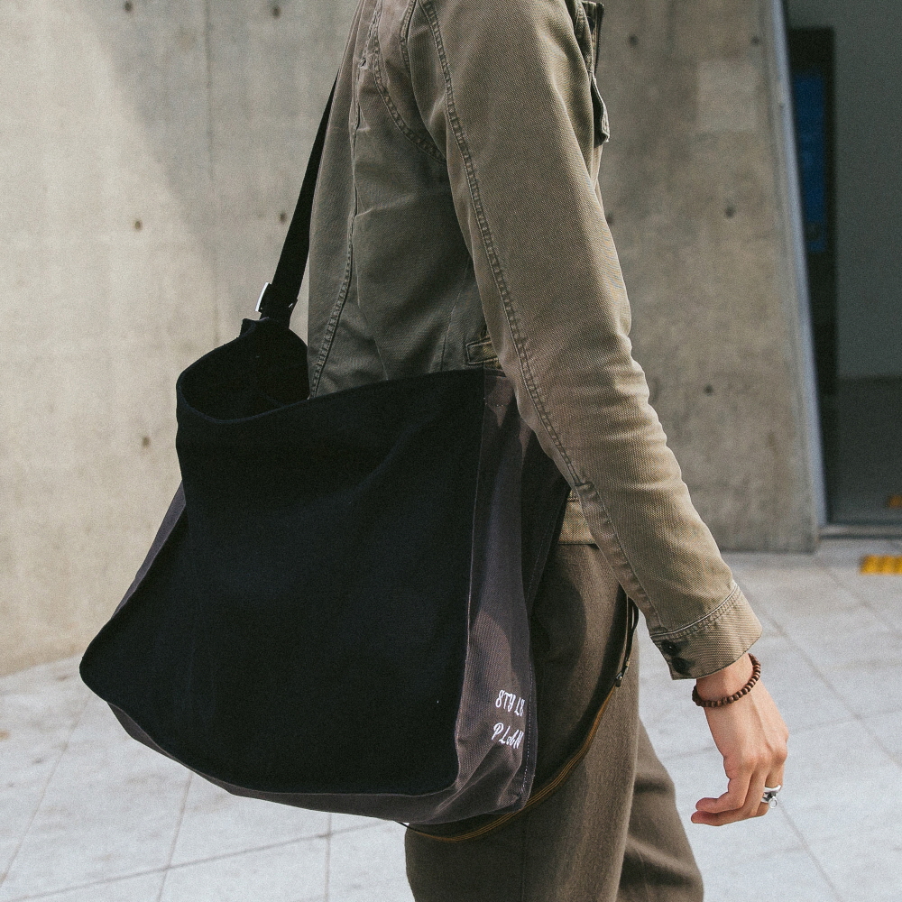 [�ξƵ�ξ�]ROIDESROIS - MURMUR SHOULDER BAG (BLACK/GRAY) ����� ����