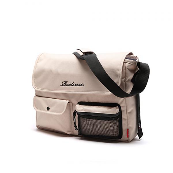 [�ξƵ�ξ�]ROIDESROIS - HUSH MESSENGER BAG (BEIGE) ���� �޽����� �޽����� ũ�ν���