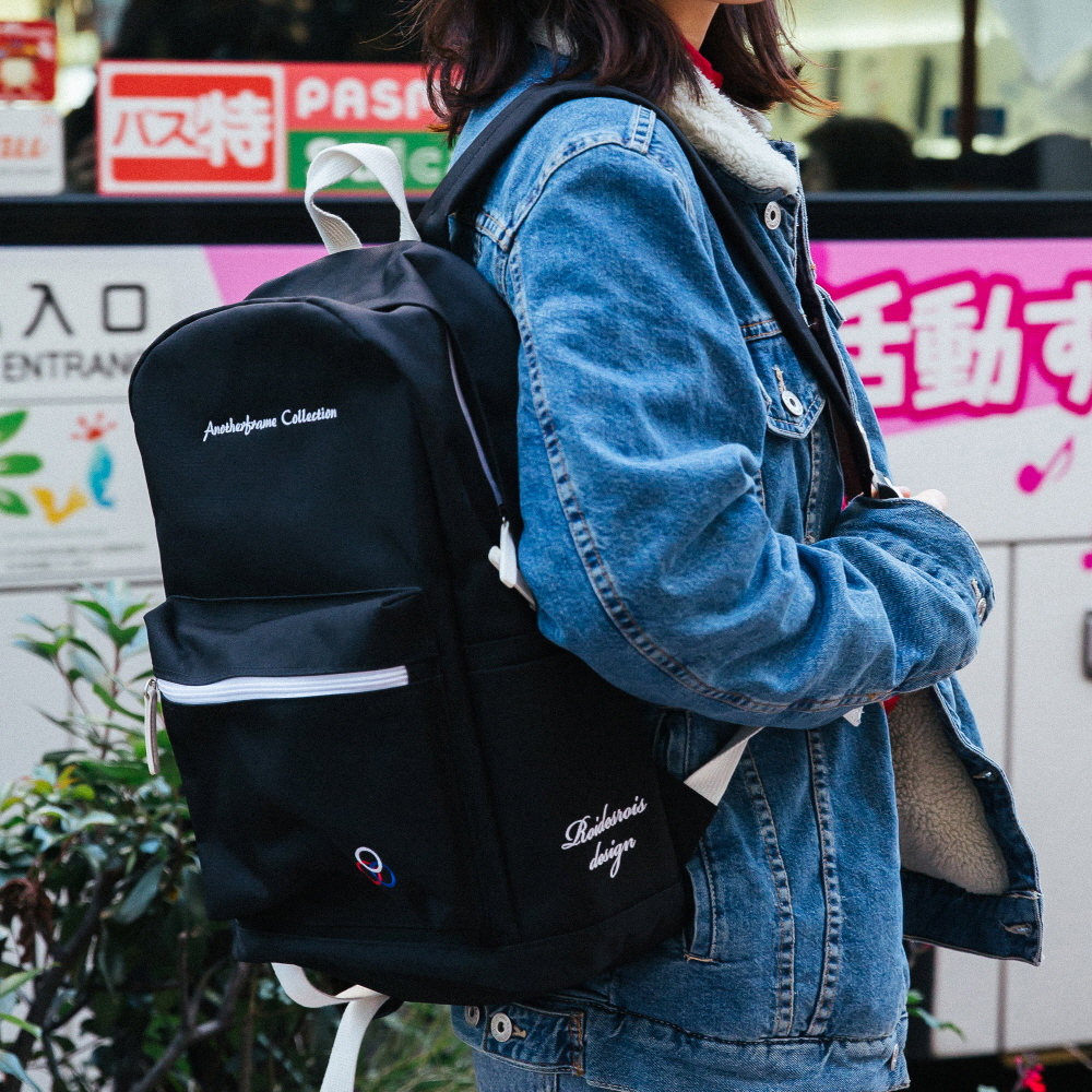 [�ξƵ�ξ�]ROIDESROIS - YUM YUM BACKPACK (BLACK) ���� ���бⰡ�� ���̹� �������� ������