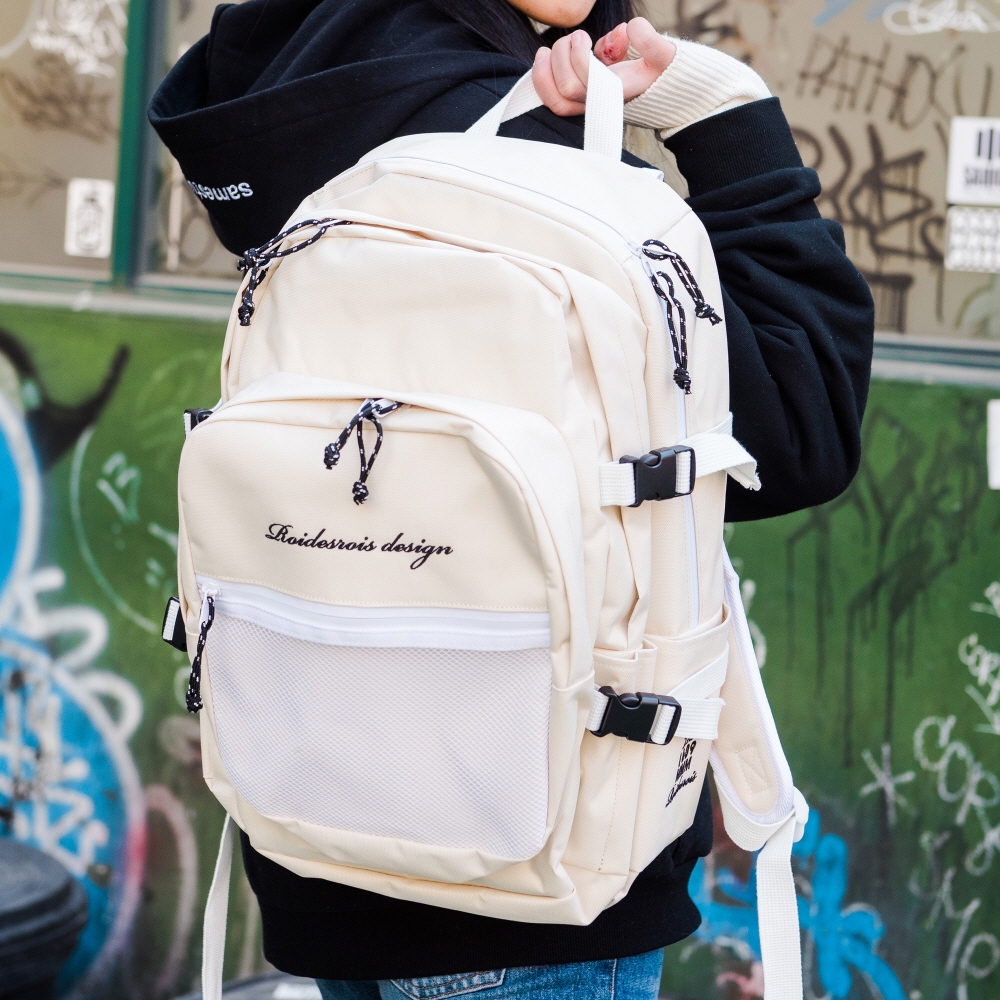 [�ξƵ�ξ�]ROIDESROIS - OH OOPS BACKPACK (IVORY) ���� ���� ���󽺹���