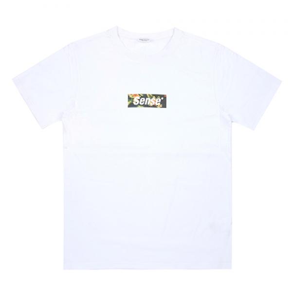 [������Ʃ���] SENSESTUDIO - TROPICAL BOX LOGO T (WHITE) ���� ����Ƽ Ƽ����