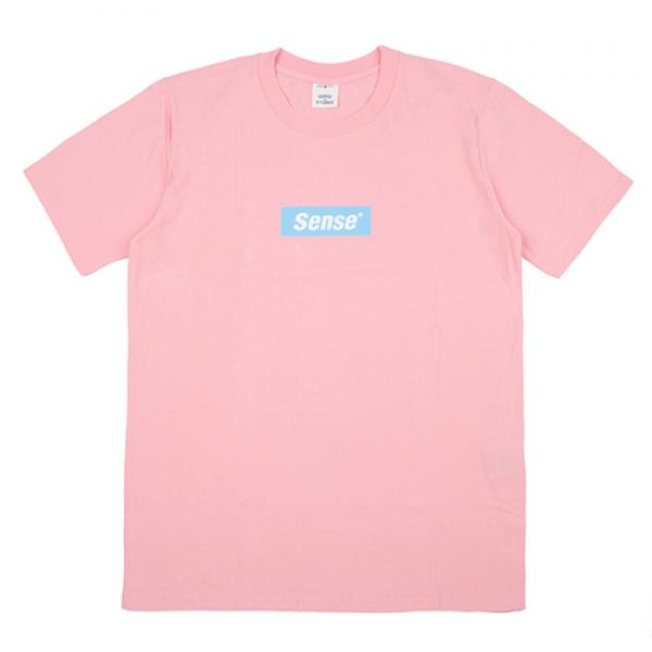 [������Ʃ���] SENSESTUDIO - SENSE BOX LOGO T (PINK) ���� ����Ƽ Ƽ����