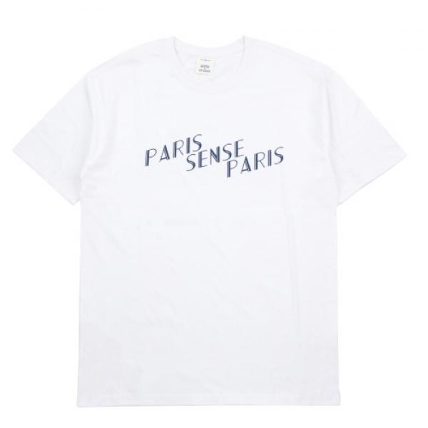 [������Ʃ���] SENSESTUDIO - PARIS SENSE TEE (WHITE) ���� ����Ƽ Ƽ����