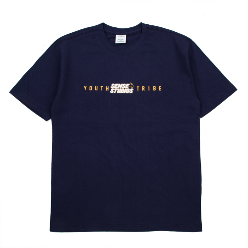 [������Ʃ���] SENSESTUDIO - YOUTH TRIBE TEE (NAVY) ���� ����Ƽ Ƽ����