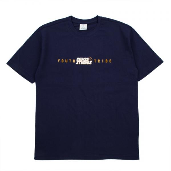 [������Ʃ���] SENSESTUDIO - YOUTH TRIBE TEE (NAVY) ���� ����Ƽ Ƽ����