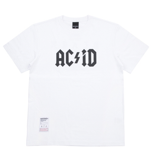 [���õ����] ACIDBLACK - NEO FUTURE TOUR TEE (WHITE) ���� ����Ƽ Ƽ����