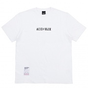 [���õ����] ACIDBLACK - LIGHTNING LOGO TEE (WHITE) ���� ����Ƽ Ƽ����