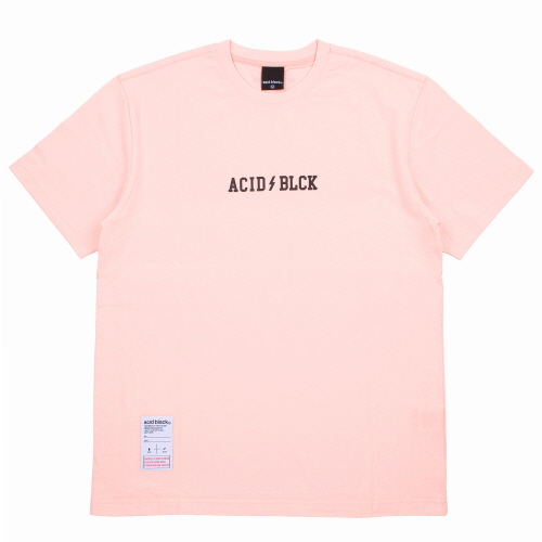 [���õ����] ACIDBLACK - LIGHTNING LOGO TEE (PINK) ���� ����Ƽ Ƽ����