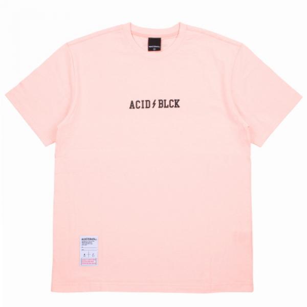 [���õ����] ACIDBLACK - LIGHTNING LOGO TEE (PINK) ���� ����Ƽ Ƽ����