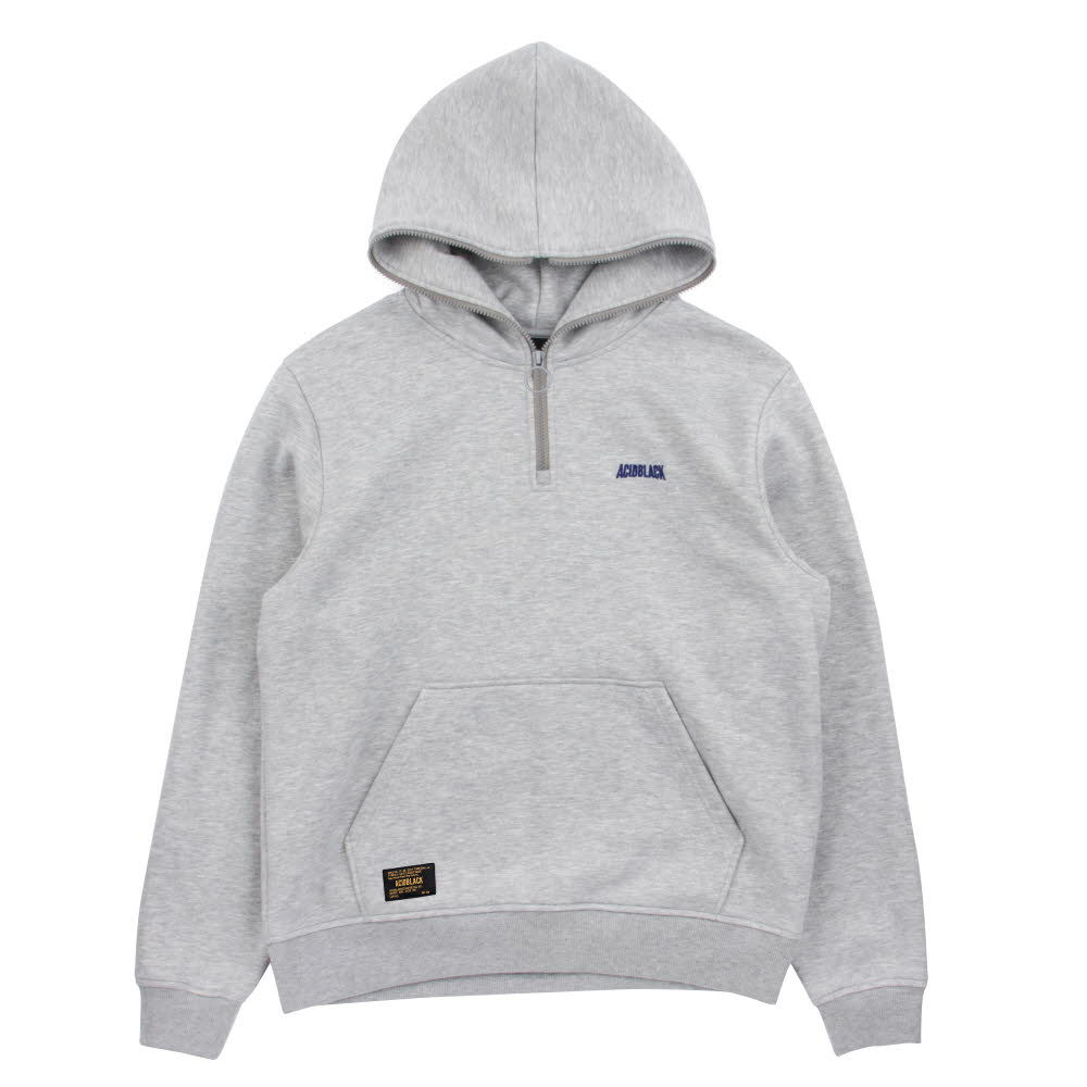 [���õ����] ACIDBLACK - RARE HALF ZIPUP HOOD (MELANGE) ��� �������� �ĵ�Ƽ