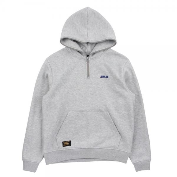 [���õ����] ACIDBLACK - RARE HALF ZIPUP HOOD (MELANGE) ��� �������� �ĵ�Ƽ