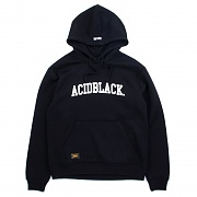 [���õ����] ACIDBLACK - ARCH LOGO HOOD (BLACK) ��� �ĵ�Ƽ