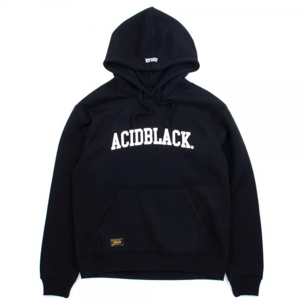 [���õ����] ACIDBLACK - ARCH LOGO HOOD (BLACK) ��� �ĵ�Ƽ