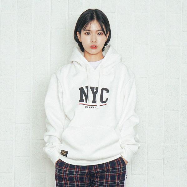 [���õ����] ACIDBLACK - NYC HOOD (IVORY) ��� �ĵ�Ƽ