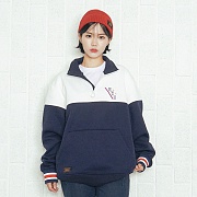 [���õ����] ACIDBLACK - NYC HALF ZIPUP PULLOVER (IVORY) ��� �������� ������ ũ��� ����Ʈ����