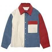 11��S CORDUROY MIX SHIRTS-JACKET-IVORY