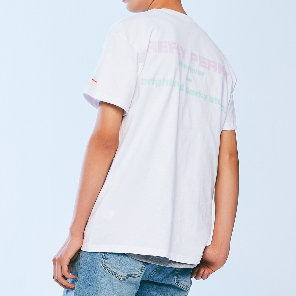 [UNISEX] RN#9201 ���ΰ� �ΰ� Ƽ���� (White)