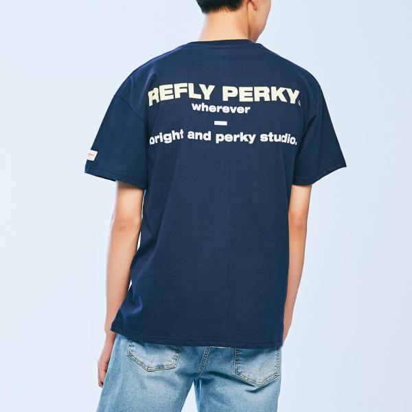 [UNISEX] RN#9201 ���ΰ� �ΰ� Ƽ���� (Navy)