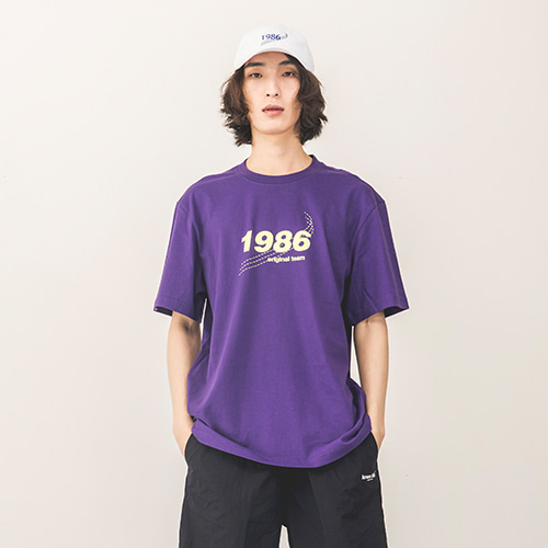 [���������� �ֿ��� Ŀ��Ƽ][142]1986 SHORT SLEEVE(PURPLE)