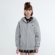 [���԰�] CHERRY HOODIE ZIPUP HA [GRAY]