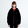 [���԰�] CHERRY HOODIE ZIPUP HA [BLACK]