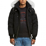 (�������) (MK2000MB_290) 2018 �߸���ƽ �����е� MENS BALLISTIC BOMBER-BLACK (wht fur)