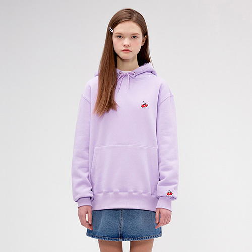 SMALL CHERRY HOODIE IS [PURPLE]