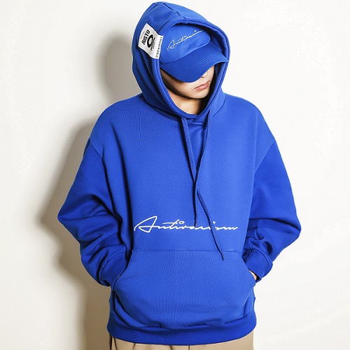 ANTIRACISM HOODIE[BLUE]