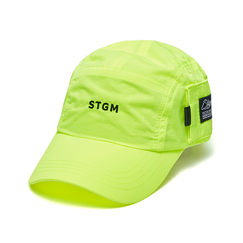 STIGMA STGM POCKET CAMP CAP NEON GREEN