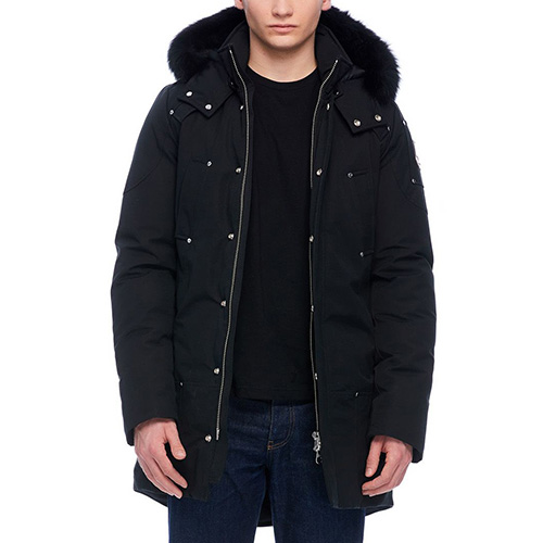 (MK4661MP_291) ��ƿ�� �����е� MENS STIRLING PARKA-BLACK (blk fur)