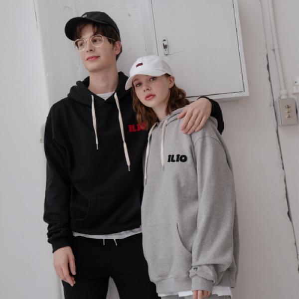 ILIO EMBROIDERY HOOD TEE-����